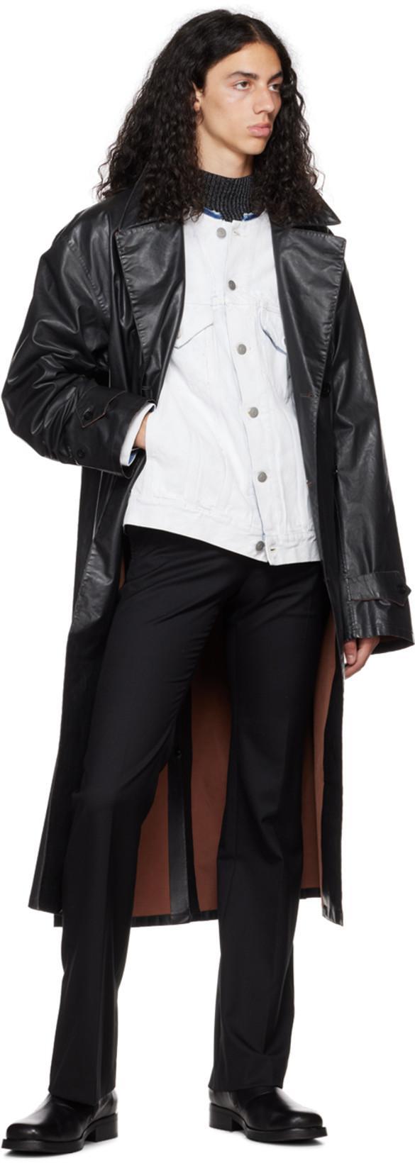 MAISON MARGIELA Jacket In White Crak