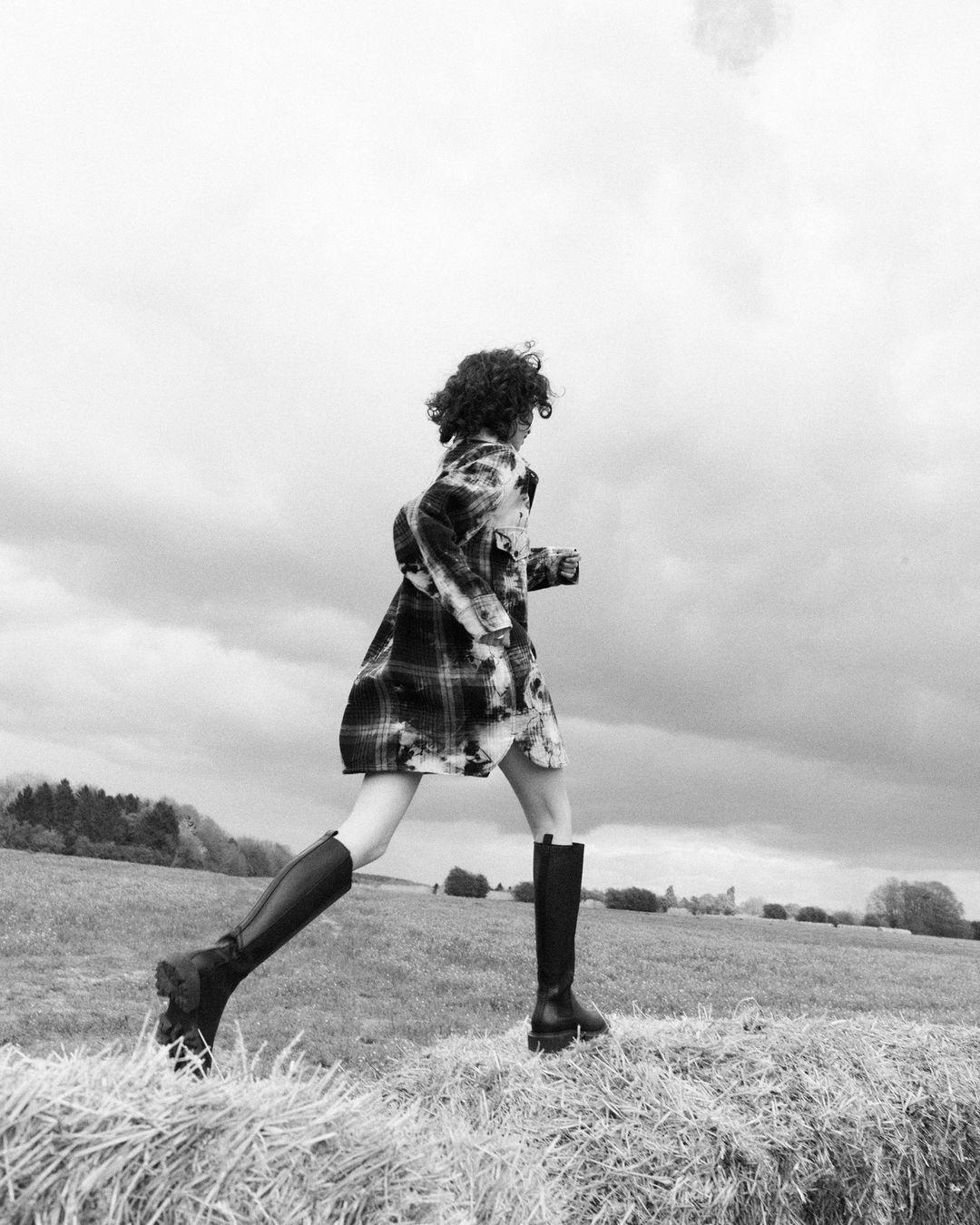 ALLSAINTS Monica Knee High Leather Boots In Black