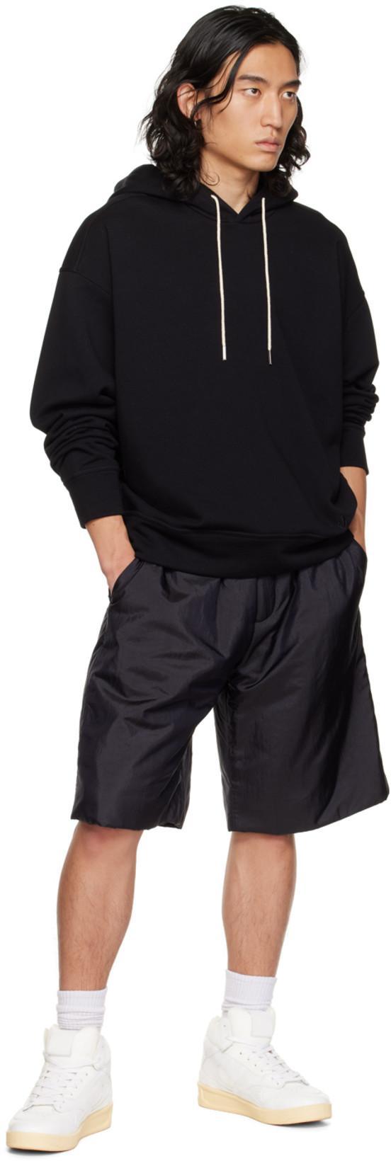 JIL SANDER White High-top Leather Sneakers