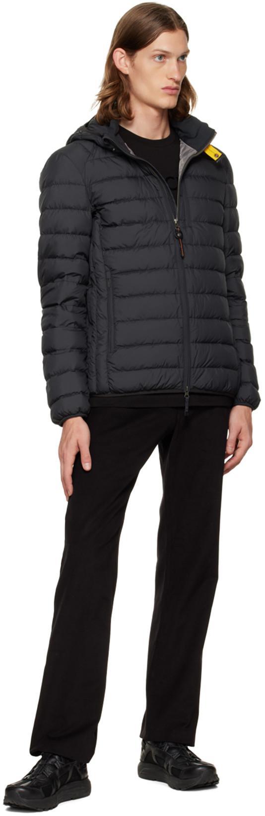 MONCLER Flocked Logo Cotton T-shirt In Black