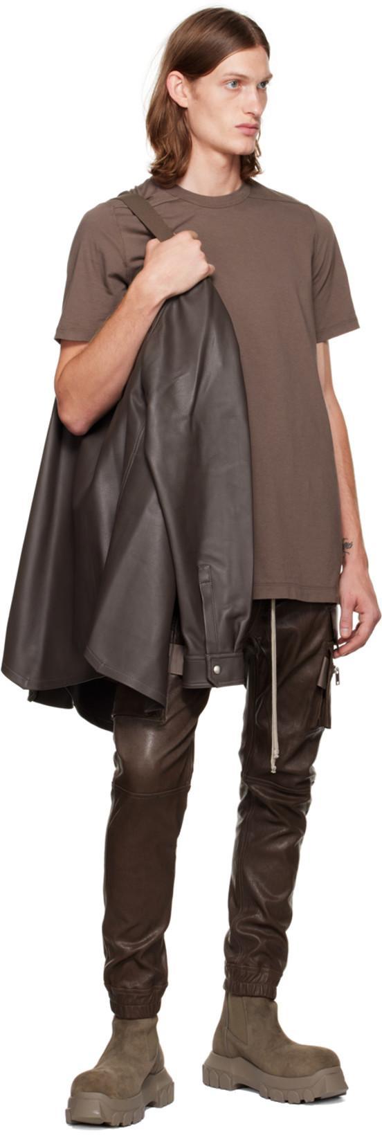 RICK OWENS Stroble Beatle Bozo Tractor In Dust Grey In Dust Dust