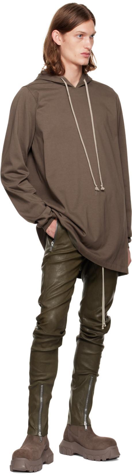 RICK OWENS Stroble Beatle Bozo Tractor In Dust Grey In Dust Dust
