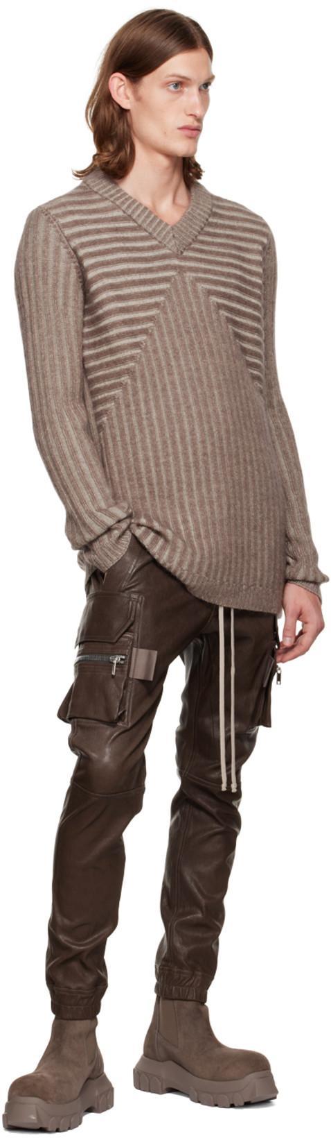 RICK OWENS Stroble Beatle Bozo Tractor In Dust Grey In Dust Dust