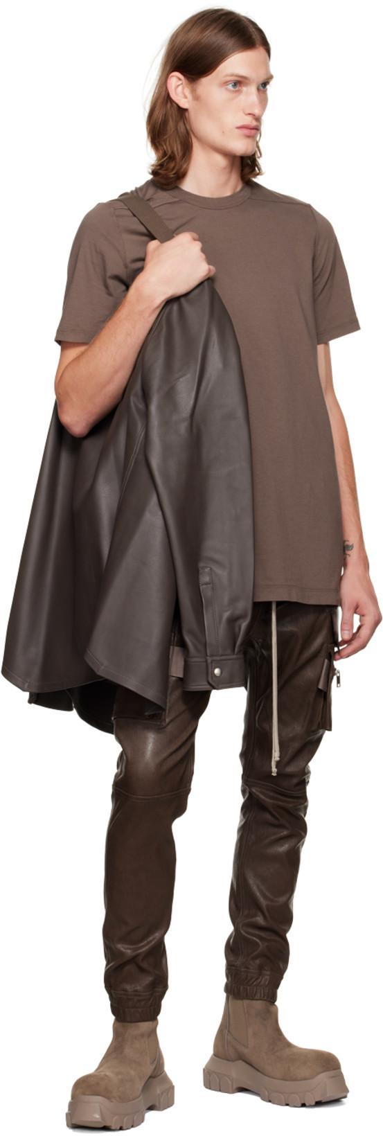RICK OWENS Stroble Beatle Bozo Tractor In Dust Grey In Dust Dust