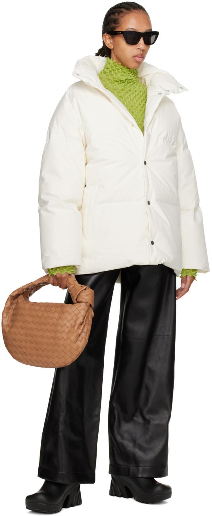 BOTTEGA VENETA Teen Jodie Intrecciato Leather Hobo In Caramel Gold