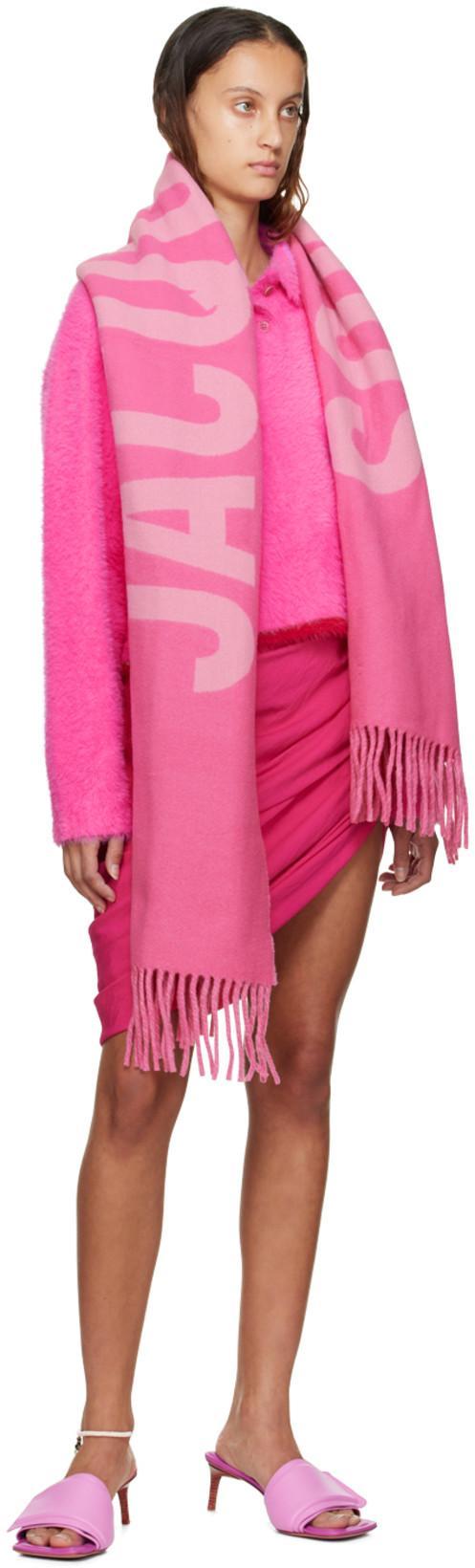 JACQUEMUS Les Mules Piscine Slip In Pink