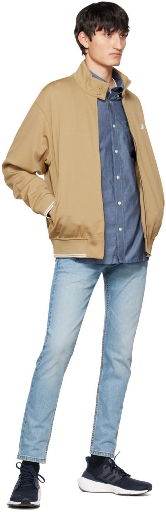 FRED PERRY Classic Crew Neck Tee In White