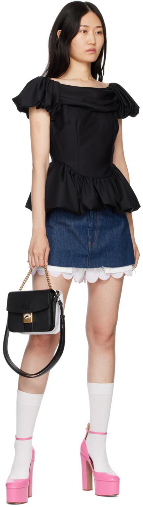 VALENTINO GARAVANI Tan-go Patent Leather Platform Pumps In Pink