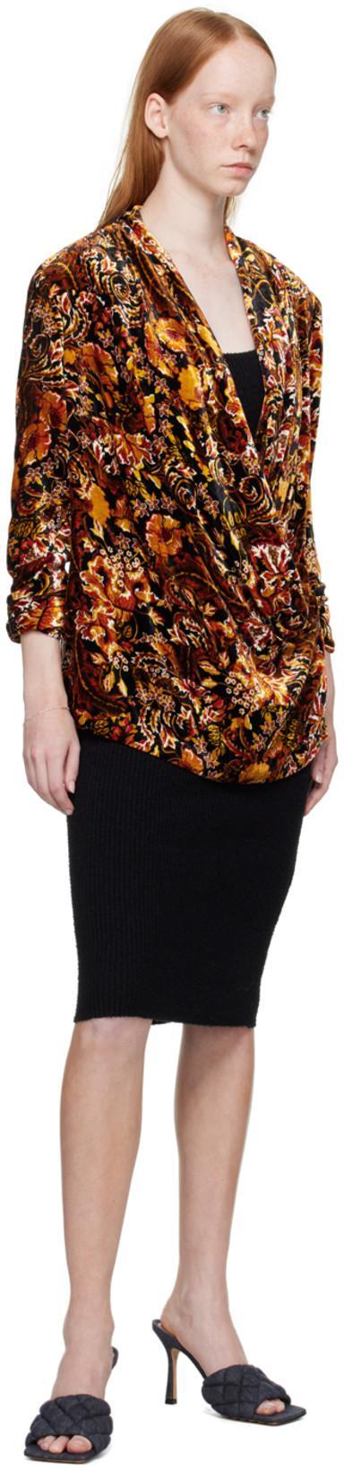 WARDROBE.NYC Textured Ribbed Knit Midi Dress With Square In Black