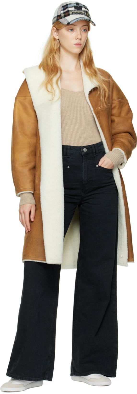 ISABEL MARANT Dilali Cropped High-rise Straight-leg Jeans In Black