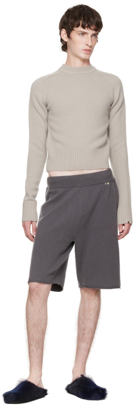 MARNI Navy Calf-hair Fussbett Sabot Loafers In 00b84 Eclipse