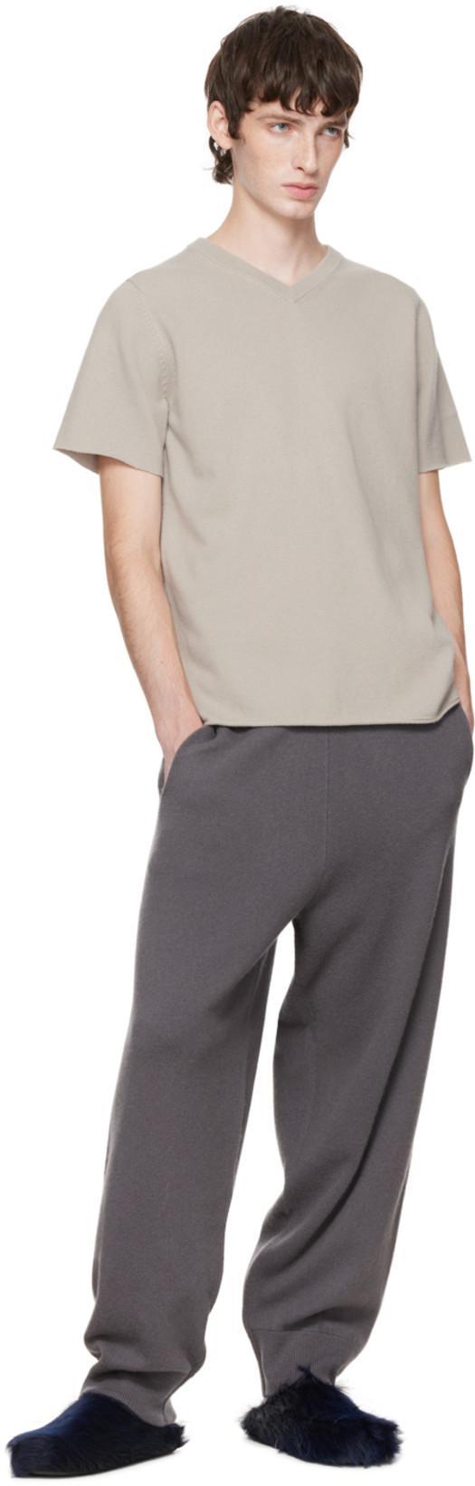 MARNI Navy Calf-hair Fussbett Sabot Loafers In 00b84 Eclipse