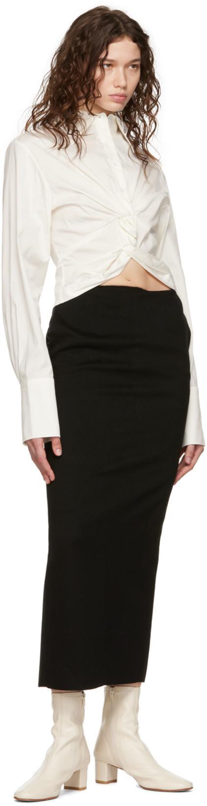 BY FAR Sofia Boot Leather White In Wh001 White