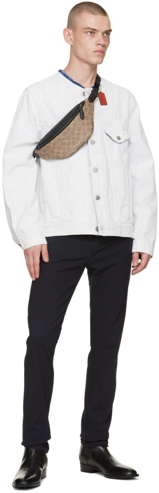 MAISON MARGIELA Jacket In White Crak