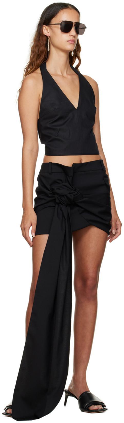 JACQUEMUS Leather Heels In Black