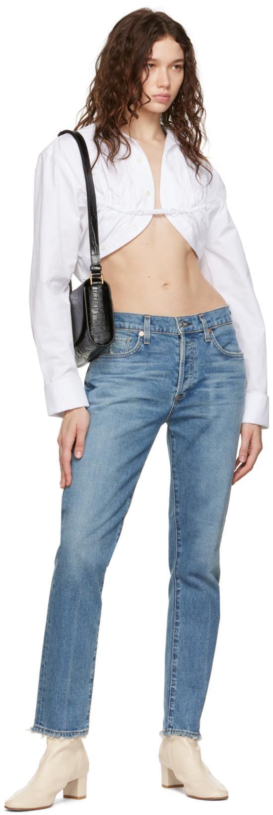 BY FAR Sofia Boot Leather White In Wh001 White