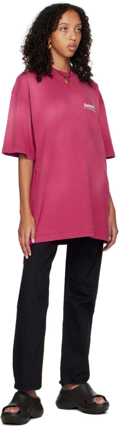 BALENCIAGA 85mm Rubber Pool Slide Sandals In Black