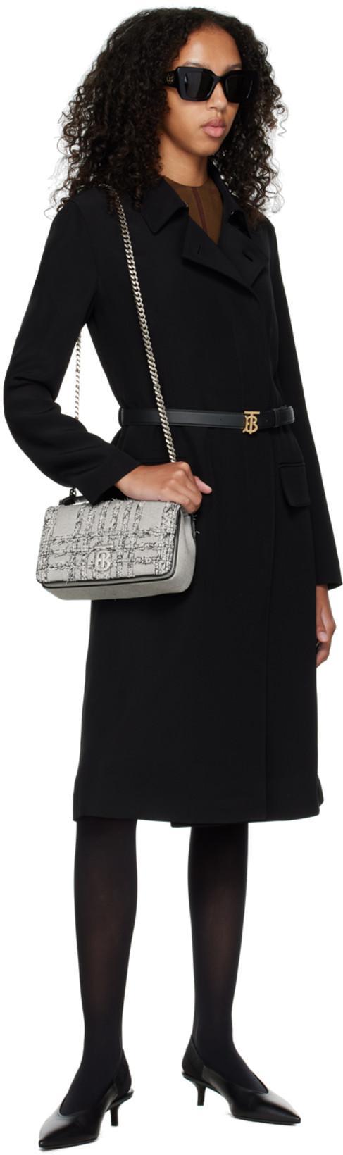 BURBERRY Sleeveless Midi Sheath Dress With Tartan Motif In Brown