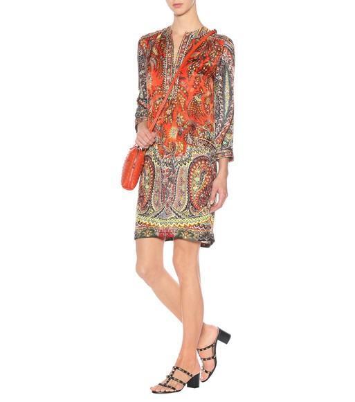 VALENTINO GARAVANI 60mm Rockstud Caged Block-heel Slide Sandals In Black