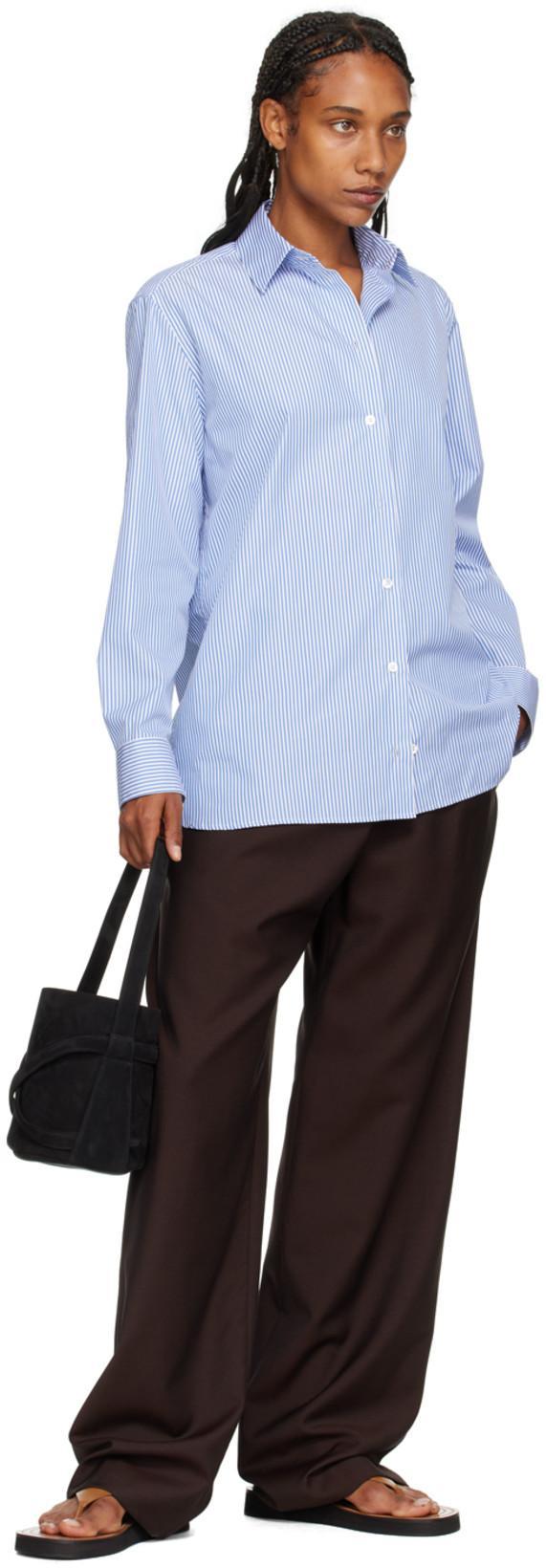 THE ROW Ginza Flip-flop Smooth Calfskin Sandals In Brown