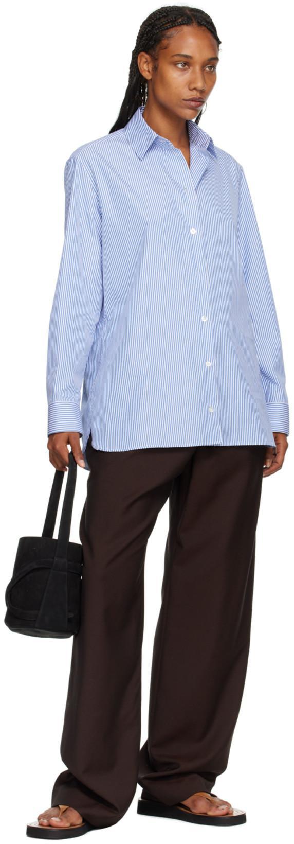 THE ROW Ginza Flip-flop Smooth Calfskin Sandals In Brown