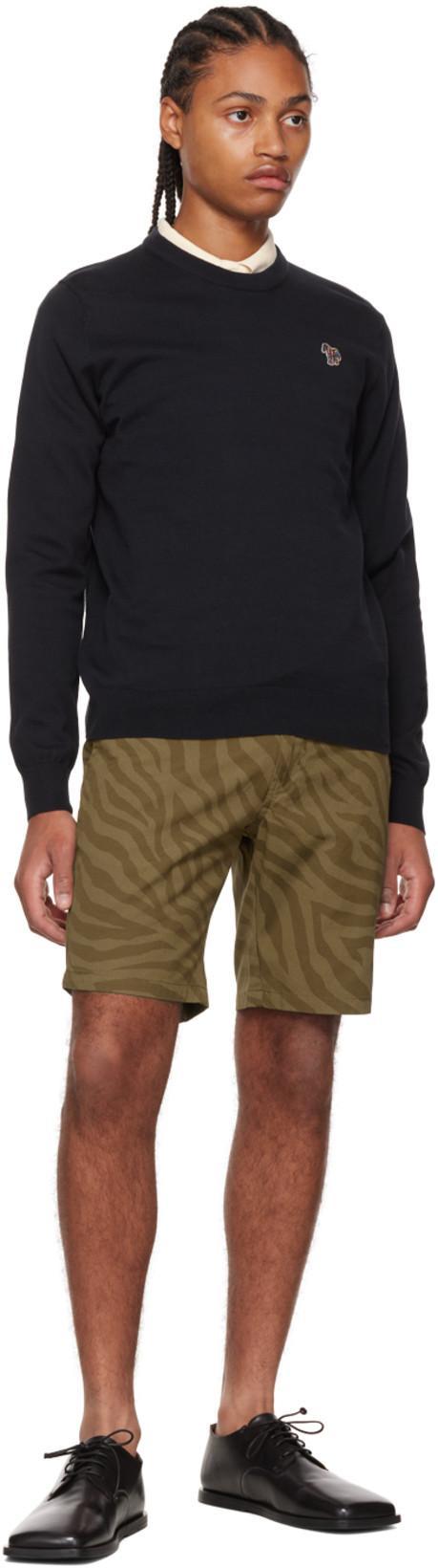 PS BY PAUL SMITH Ps Paul Smith Zebra Logo Sweatshirt With Zebra Logo In Black