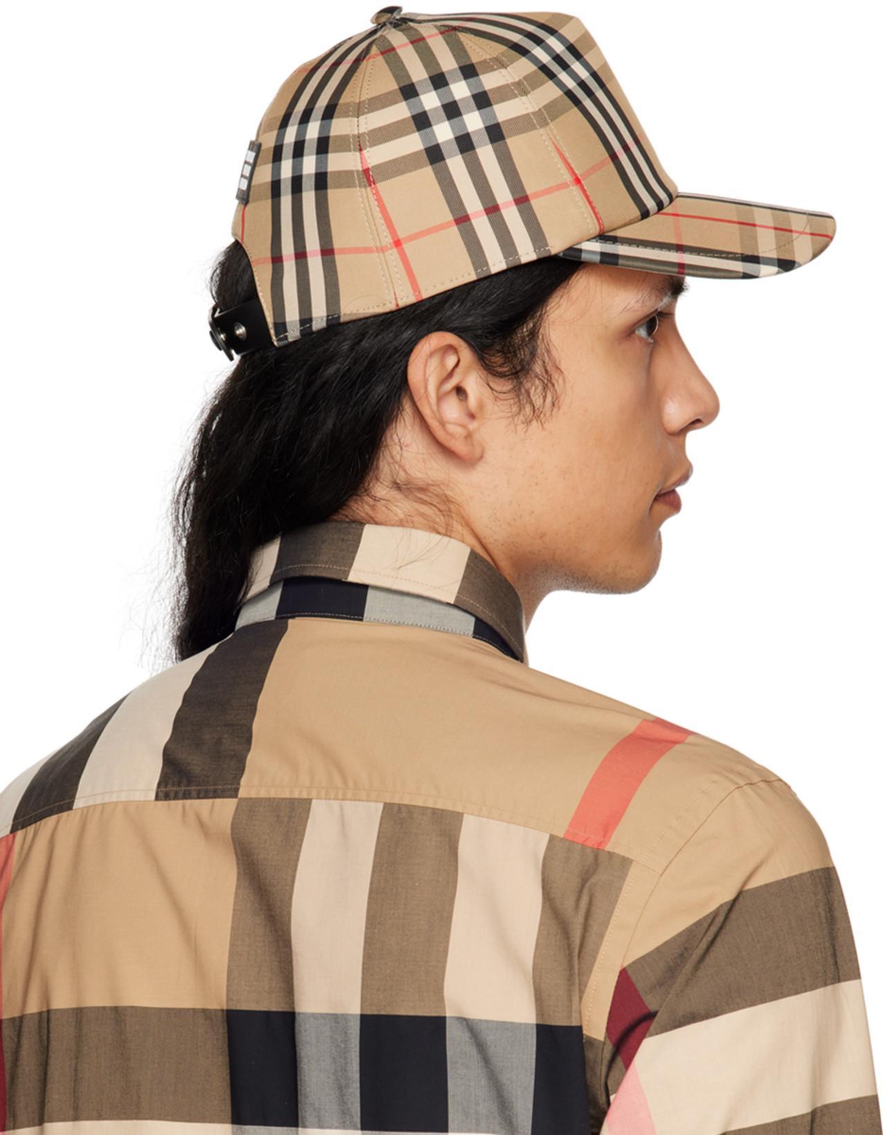 BURBERRY Summerton Long-sleeved Check Shirt In Brown