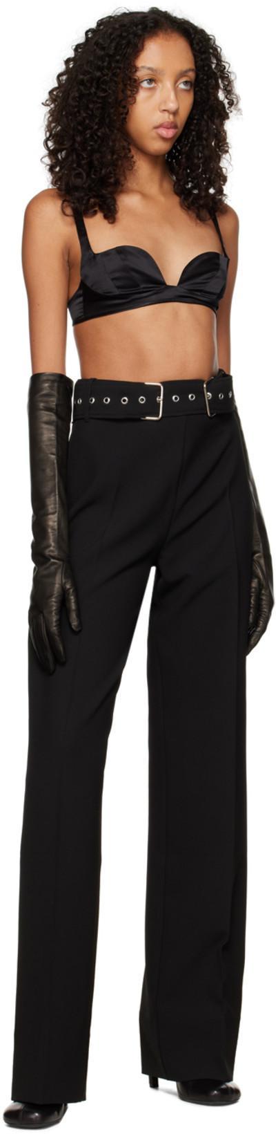 SUBSURFACE Ssense Exclusive Black Silk Bra