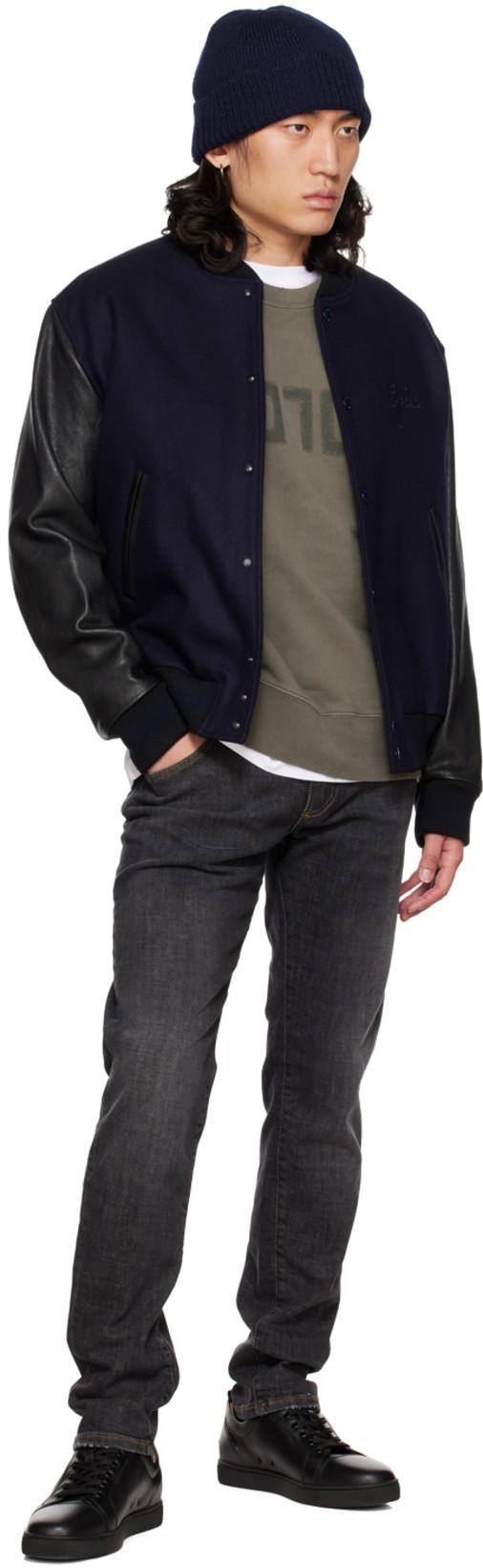 GOLDEN GOOSE White T-shirt With Round Neck And One Star Logo Print On The Front In Cotton Man