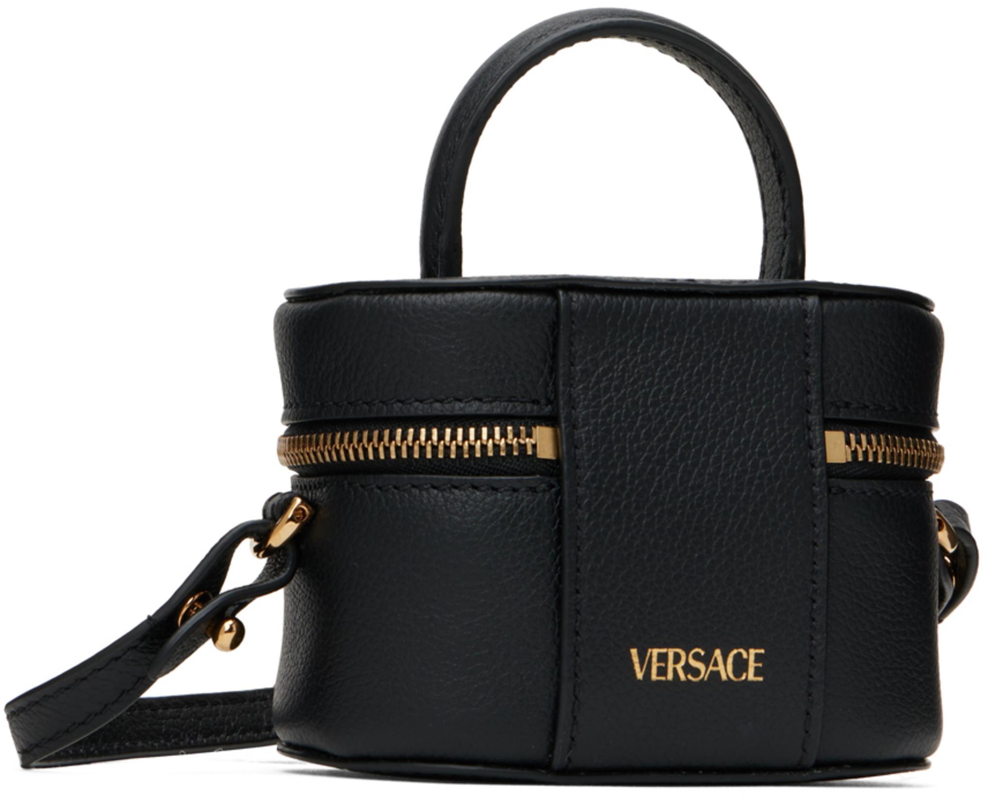 VERSACE Black And Yellow Shirt With Barocco Print