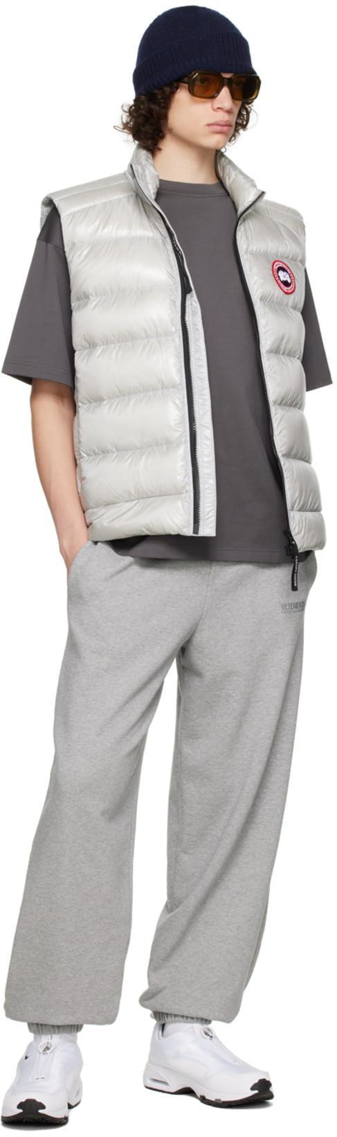 CANADA GOOSE Cypress Quilted Recycled Ripstop Down Vest In Dawn Blue