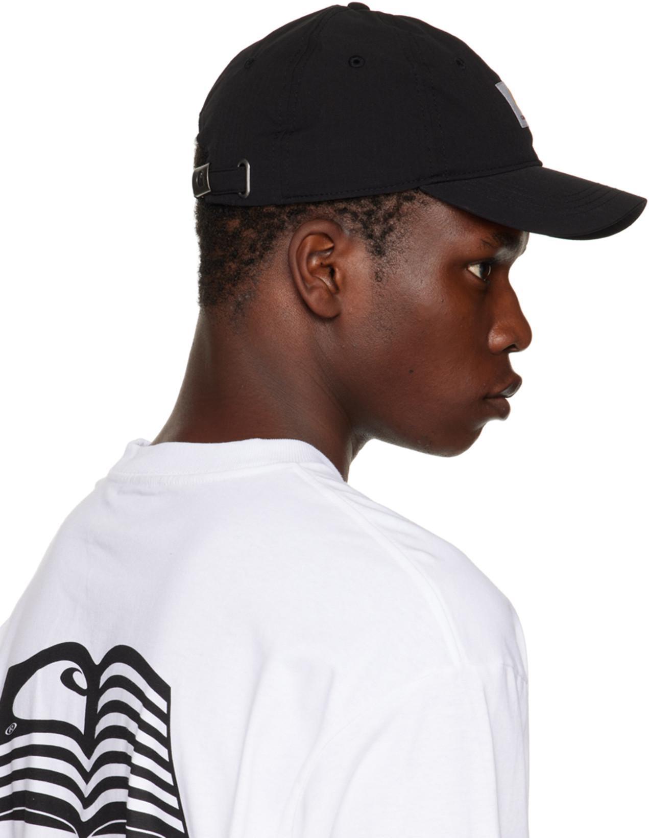 CARHARTT Work In Progress Icon Adjustable Baseball Cap In Black