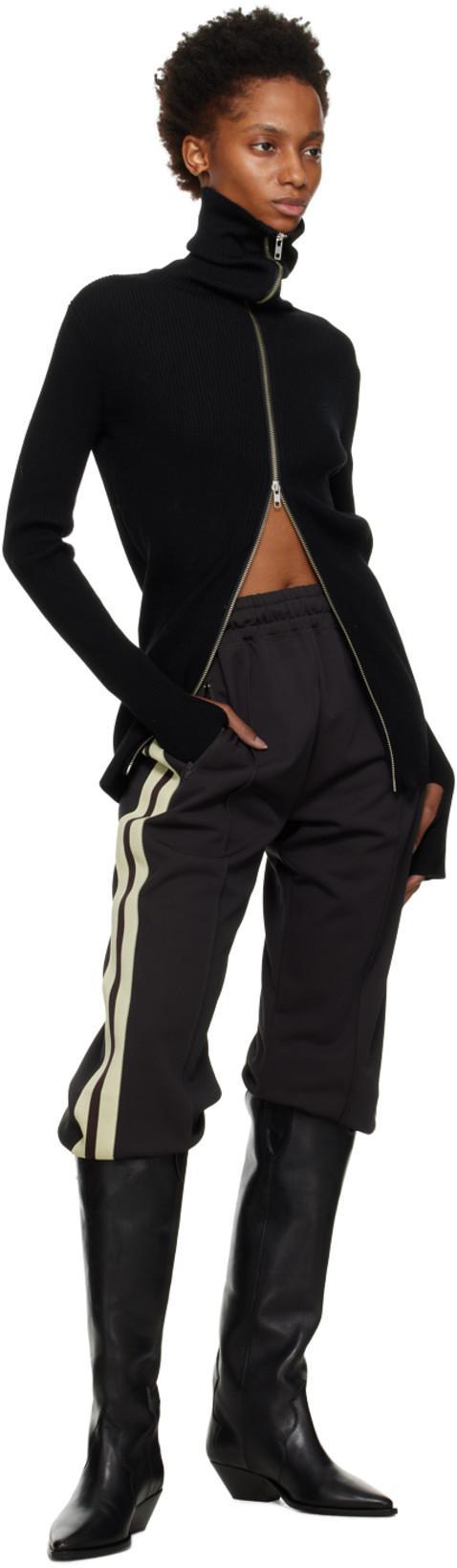 ISABEL MARANT Duerto Gz Pointed Toe Mid-calf Leather Boots In Black