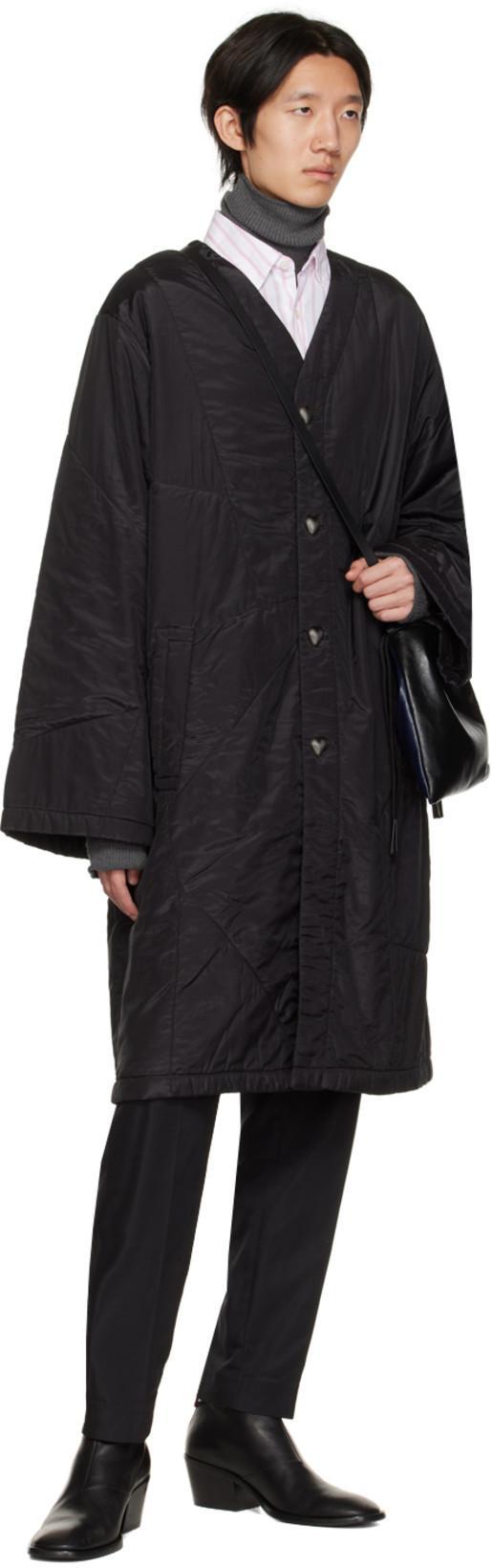 MARNI Navy & Black Soft Museo Pouch In Z599n Navy Blue/blac