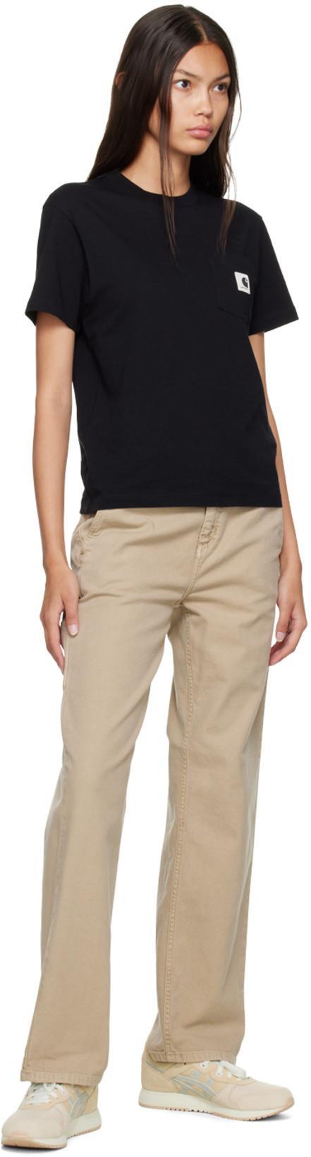 CARHARTT Beige Pierce Jeans In Dusty H Brown