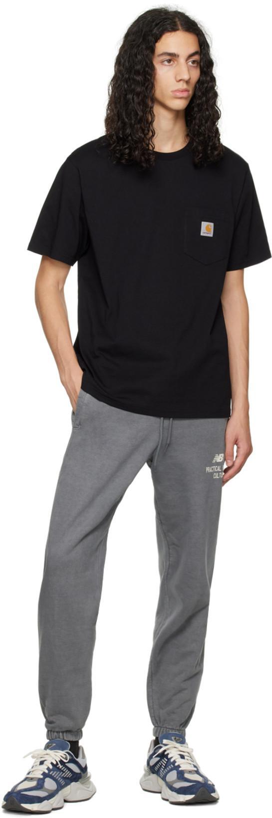 CARHARTT S/s Pocket T-shirt In Black