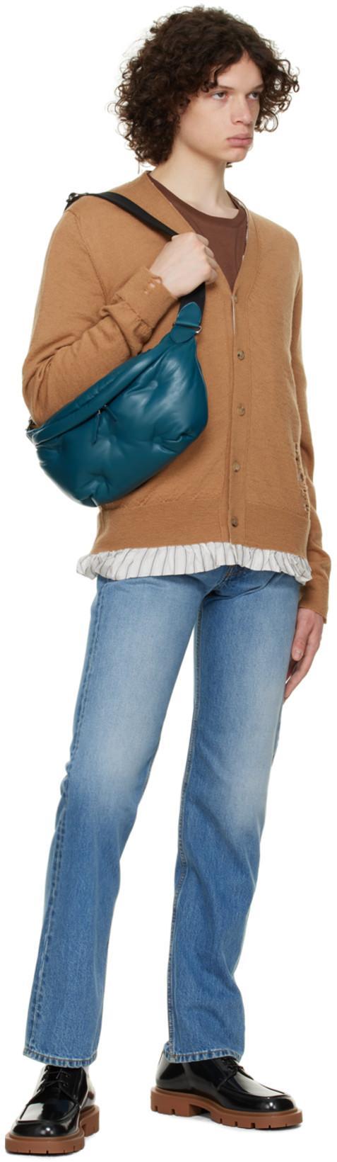 MAISON MARGIELA Man Lace-up Shoes Black Size 8 Leather