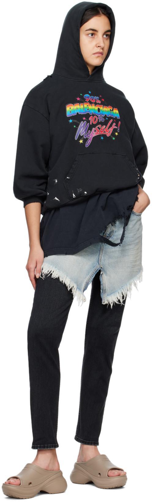 BALENCIAGA Sandali Bassi Pool Crocs Da Donna In Beige