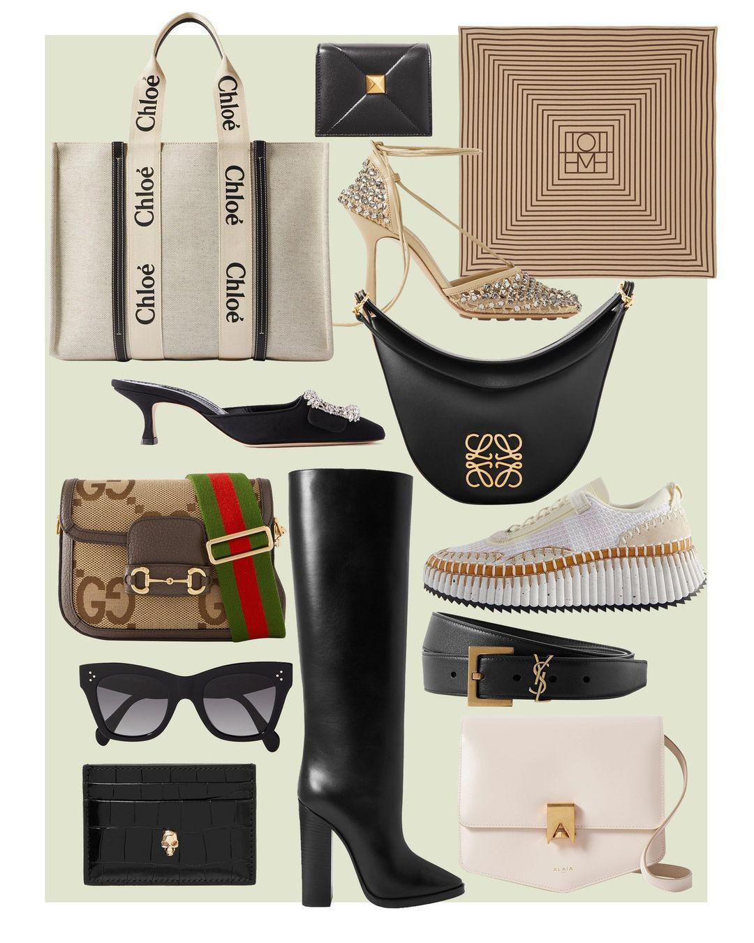 CHLOÉ Chloe Women Multicolor Fabric Small Woody Shopping Bag In Neutral