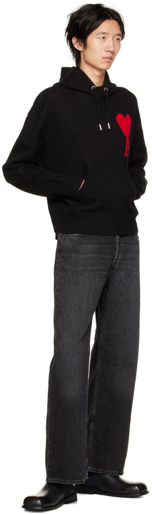 MAISON MARGIELA Distorted Logo T-shirt In Black