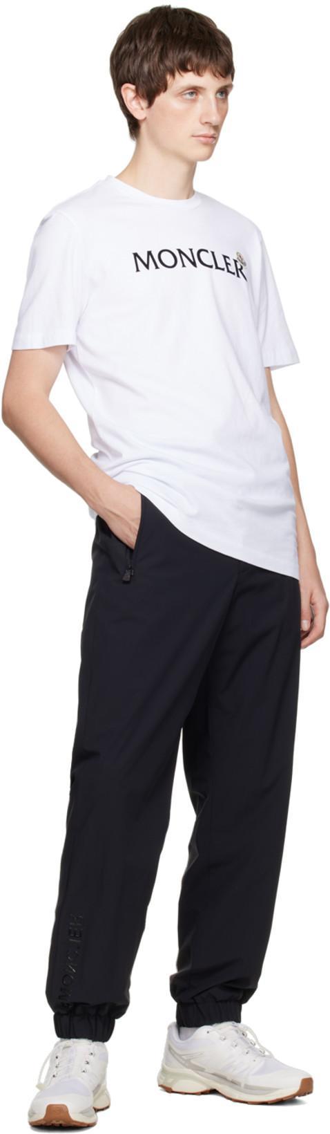 MONCLER Short Sleeve T-shirt In White