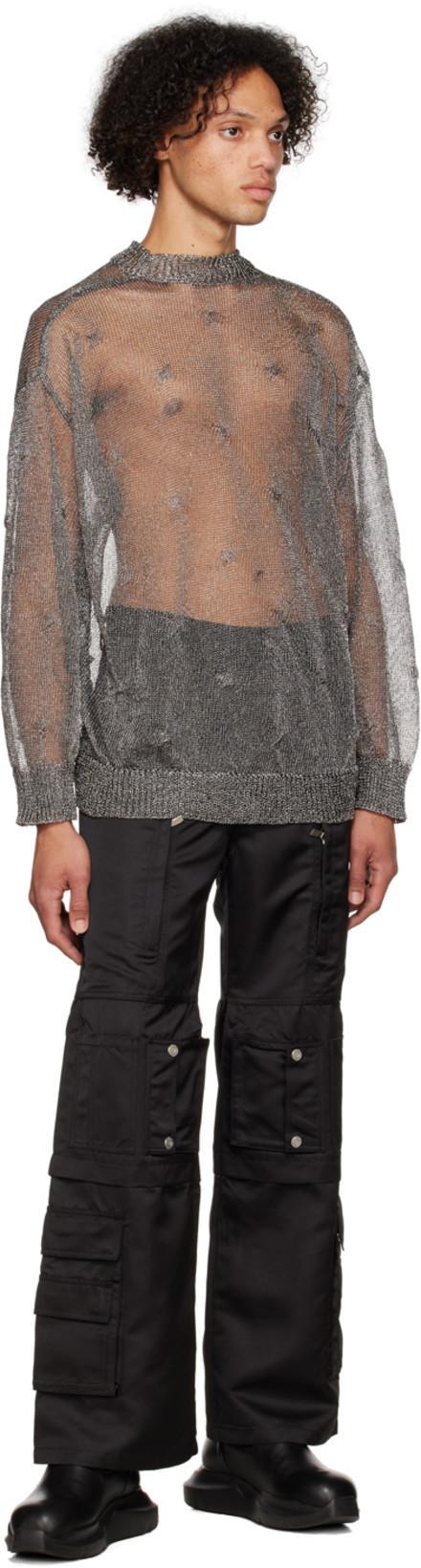 RICK OWENS Black Geth Beatle Chelsea Boots In 99 Black/black