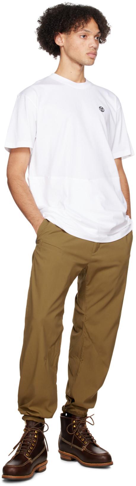 ACRONYM White Layered T-shirt