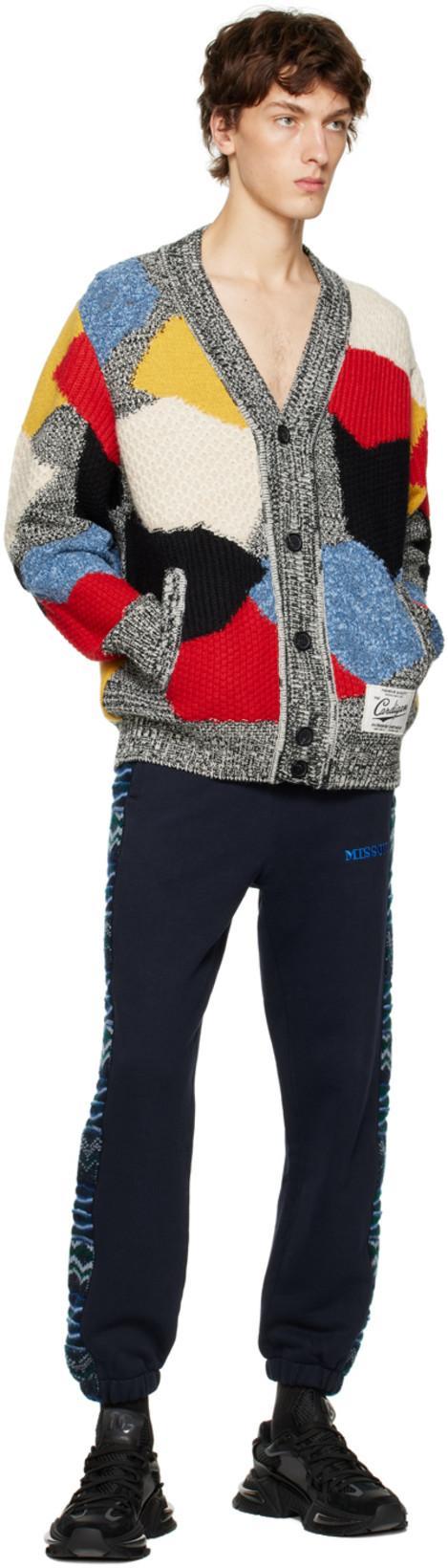 DOLCE & GABBANA Airmaster Black Calf Leather Blend Sneakers In Multi