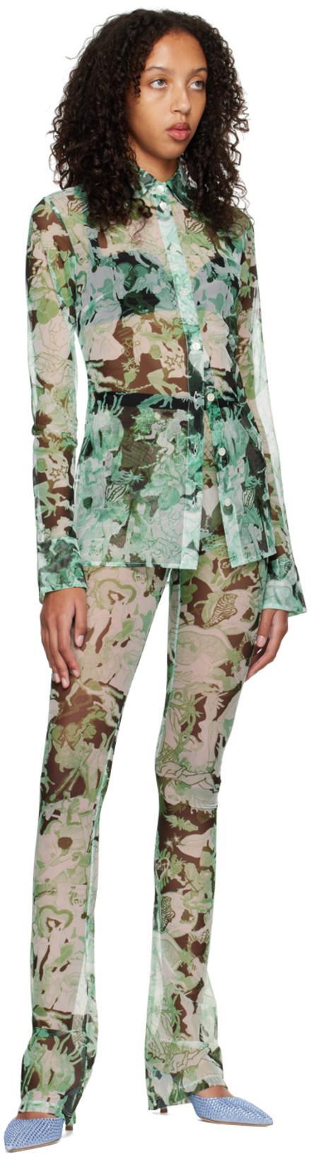 SUBSURFACE Ssense Exclusive Black Silk Bra