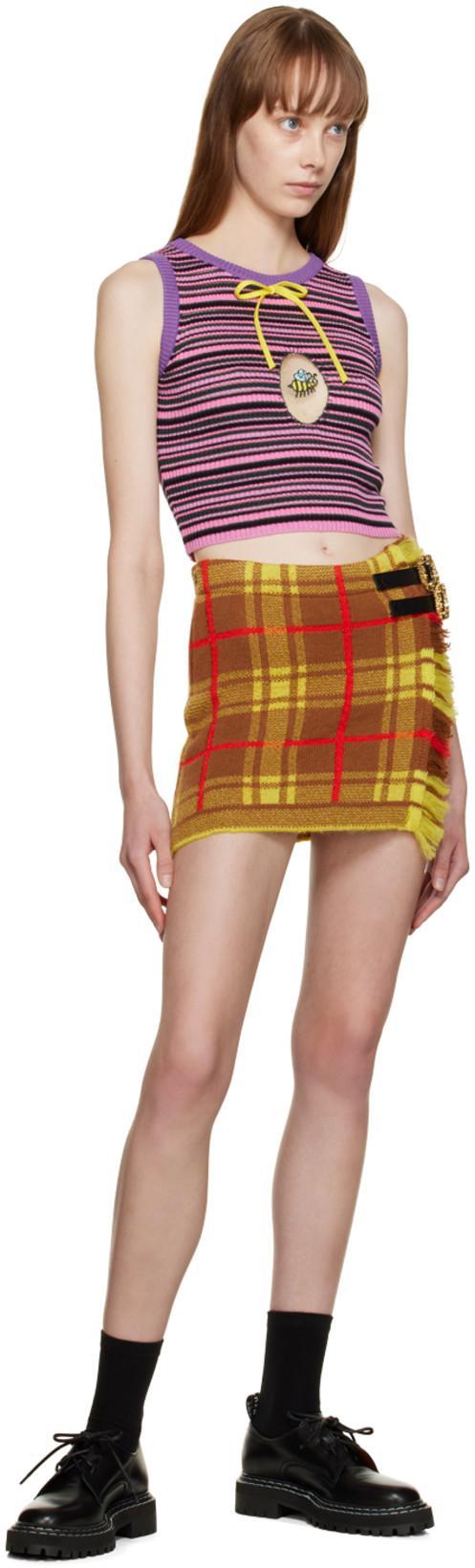 CORMIO Gloria Striped Top In Pink