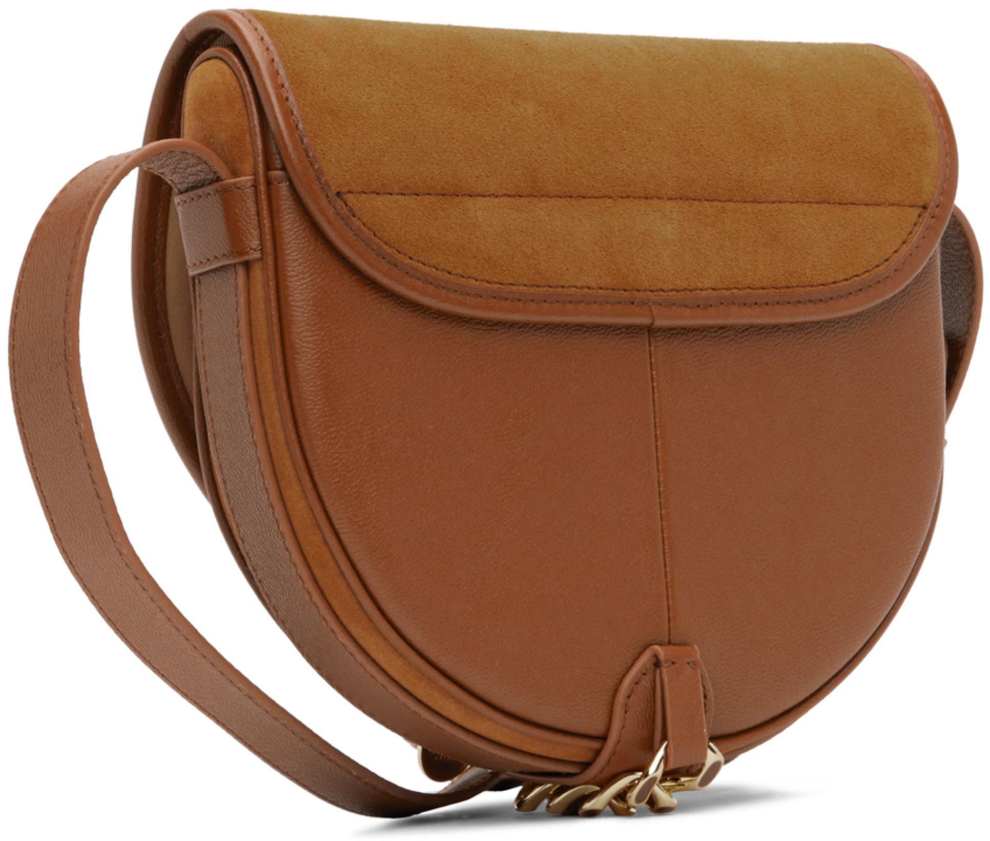 SEE BY CHLOÉ Cropped Wool-paneled Leather Biker Jacket In Black