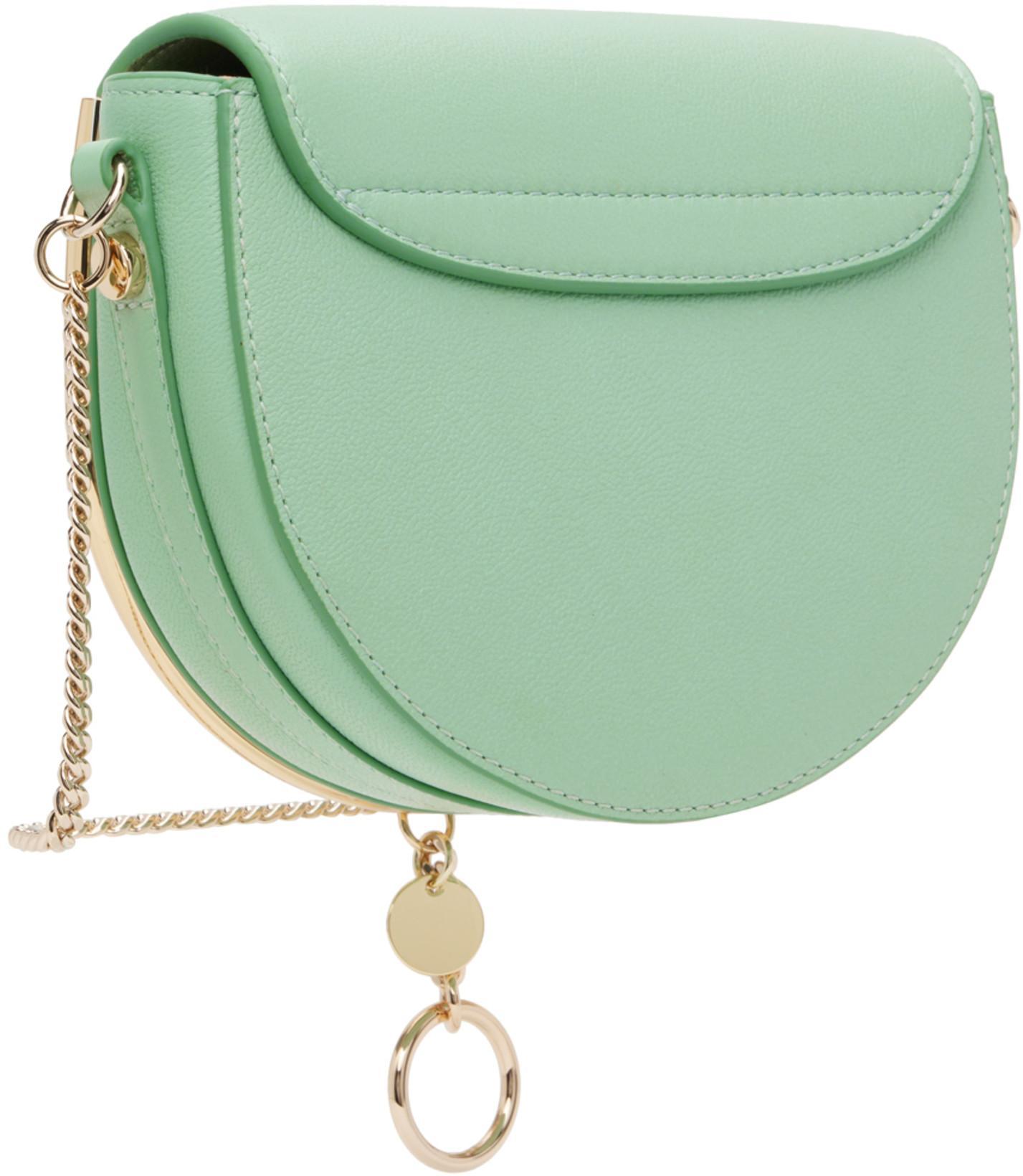 SEE BY CHLOÉ Cropped Wool-paneled Leather Biker Jacket In Black