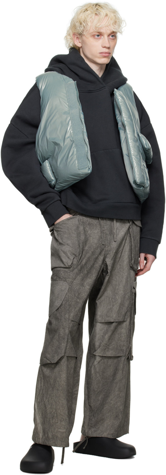 BALENCIAGA Clog Pool Slide Eva In 黑色