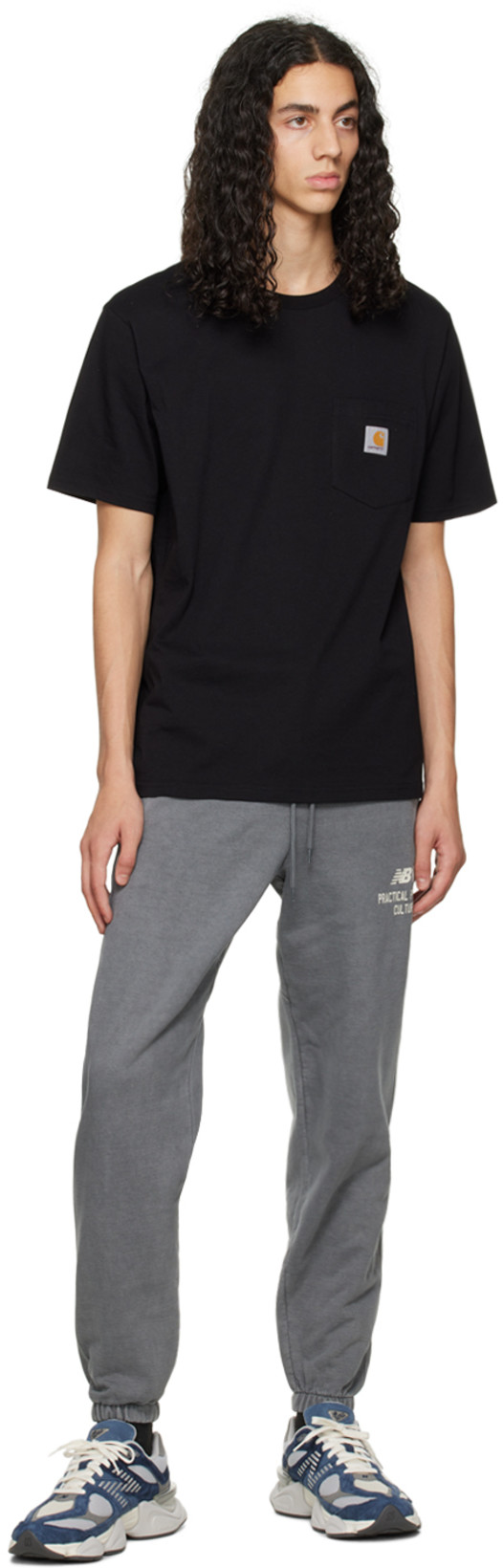 CARHARTT S/s Pocket T-shirt In Black